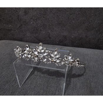 SILVER FIRST HOLY COMMUNION TIARA STYLE CH266
