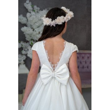 Sweetie Pie First Holy Communion Ivory Dress Style 4098