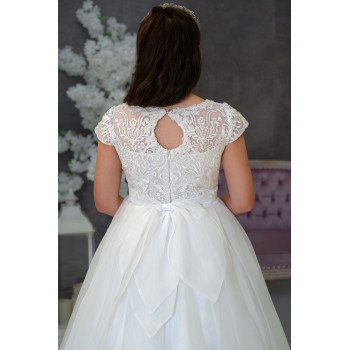 Beautiful Handmade First Holy Communion Dress Style LEONA