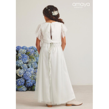 Amaya Ivory First Holy Communion Set with Trousers Style 586044/586042