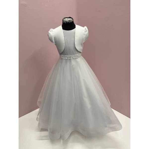 White First Holy Communion Dress Style Ko24142 White First Holy Communion Dress Style Ko24142