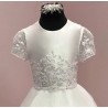 White First Holy Communion Dress Style IS24658
