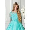 Aqua Confirmation Dress Style Ko20109