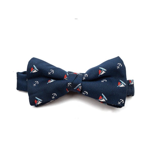 ONE VARONES BOYS NAVY FIRST HOLY COMMUNION/SPECIAL OCCASION BOYS BOW TIE WITH MARINE MOTIF STYLE 10-08028 150 ONE VARONES BOYS NAVY FIRST HOLY COMMUNION/SPECIAL OCCASION BOYS BOW TIE WITH MARINE MOTIF STYLE 10-08028 150