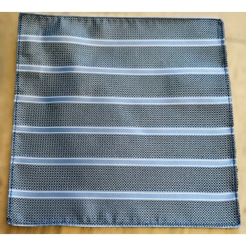 ONE VARONES CHECK BLUE FIRST HOLY COMMUNION/SPECIAL OCCASION BOYS HANDKERCHIEF STYLE 10-08027 205