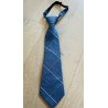 ONE VARONES CHECK BLUE & WHITE FIRST HOLY COMMUNION/SPECIAL OCCASION BOYS TIE STYLE 10-08026J 211