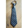 ONE VARONES BOYS BLUE FIRST HOLY COMMUNION/SPECIAL OCCASION BOYS TIE WITH FLOWER MOTIF STYLE 10-08026 204
