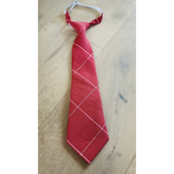 ONE VARONES CHECK RED/WHITE FIRST HOLY COMMUNION/SPECIAL OCCASION BOYS TIE STYLE 10-08026J 212 ONE VARONES CHECK RED/WHITE FIRST HOLY COMMUNION/SPECIAL OCCASION BOYS TIE STYLE 10-08026J 212