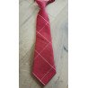 ONE VARONES CHECK RED/WHITE FIRST HOLY COMMUNION/SPECIAL OCCASION BOYS TIE STYLE 10-08026J 212