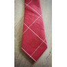 ONE VARONES CHECK RED/WHITE FIRST HOLY COMMUNION/SPECIAL OCCASION BOYS TIE STYLE 10-08026J 212