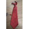 ONE VARONES BOYS RED FIRST HOLY COMMUNION/SPECIAL OCCASION BOYS TIE WITH SAILBOAT STYLE 10-08026 187