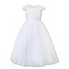 Sarah Louise White First Holy Communion Dress Style 090019