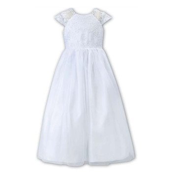 Sarah Louise White First Holy Communion Dress Style 090078
