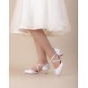 WHITE FIRST HOLY COMMUNION SHOES STYLE SUKI