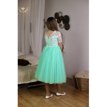 Mint Confirmation Dress Style EF 21