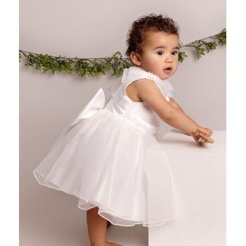 White Baby Girls Christening Dress Style CC1046