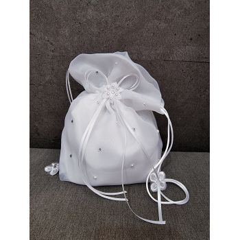 WHITE FIRST HOLY COMMUNION HANDBAG STYLE CB101