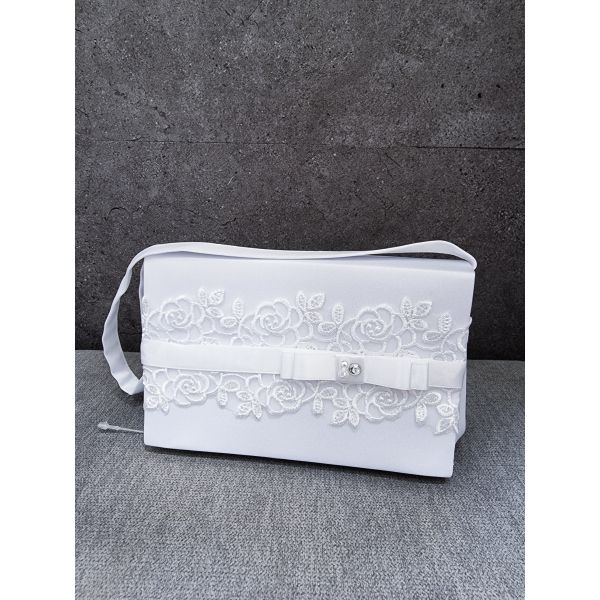 WHITE FIRST HOLY COMMUNION HANDBAG STYLE CB103