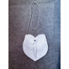 PERFECT SIMPLE COMMUNION BAG WITH PEARLS STRAP STYLE HB019