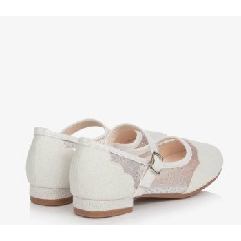 Ivory First Holy Communion Shoes Style SKYLA