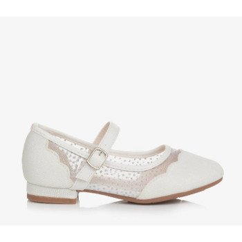 Ivory First Holy Communion Shoes Style SKYLA