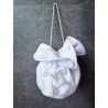 HANDMADE WHITE FIRST HOLY COMMUNION HANDBAG STYLE PC-03