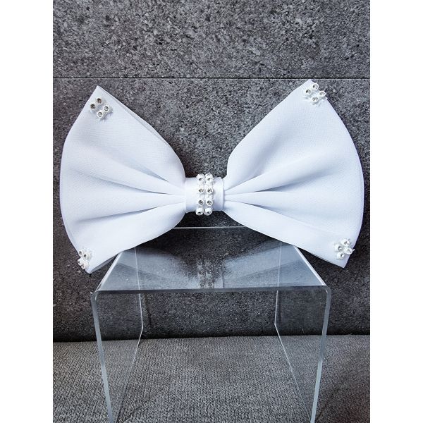 WHITE FIRST HOLY COMMUNION BOW STYLE PL23 WHITE FIRST HOLY COMMUNION BOW STYLE PL23