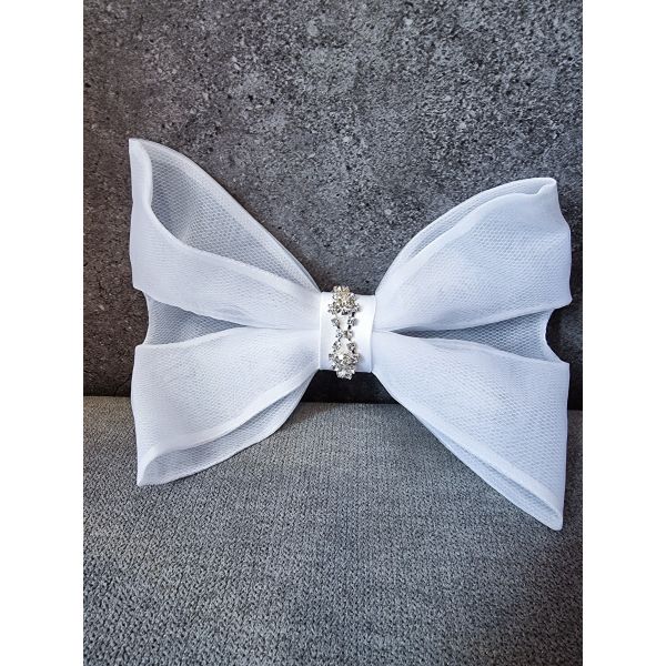 WHITE FIRST HOLY COMMUNION BOW STYLE PL39 WHITE FIRST HOLY COMMUNION BOW STYLE PL39