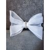 WHITE FIRST HOLY COMMUNION BOW STYLE PL39