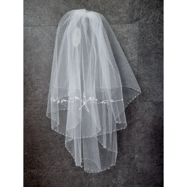 WHITE FIRST HOLY COMMUNION VEIL STYLE CV179 WHITE FIRST HOLY COMMUNION VEIL STYLE CV179