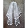 White First Holy Communion Veil Style CV178NOX