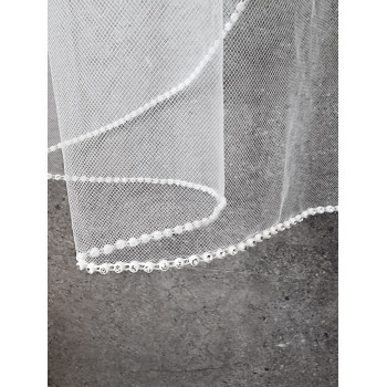 White First Holy Communion Veil Style 9002