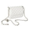 White/Silver Confirmation Handbag Style TINA
