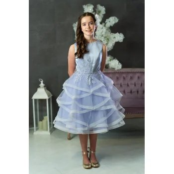 Lilac Confirmation Dress Style Ko25310