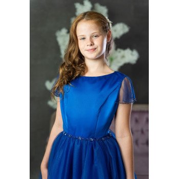 Peacock Confirmation Dress Style Ko24190