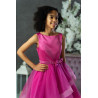 Magenta Confirmation Dress Style Ko24182