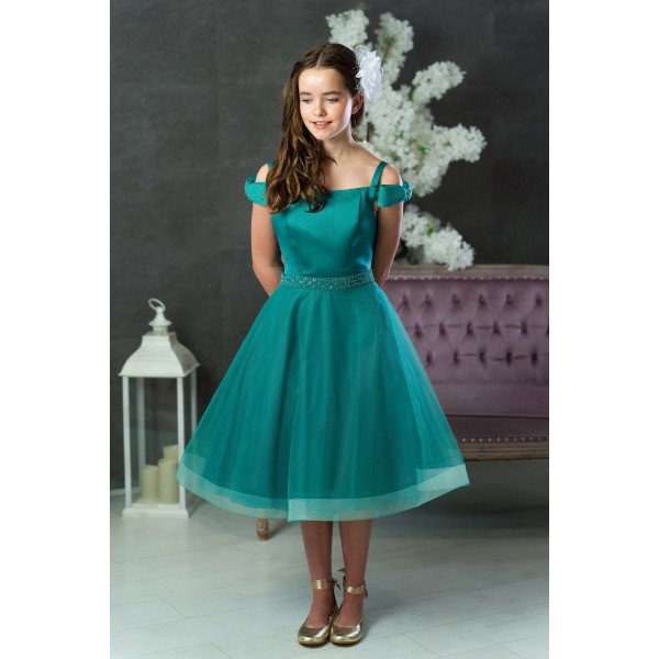 Teal Confirmation Dress Style Ko25308 Teal Confirmation Dress Style Ko25308