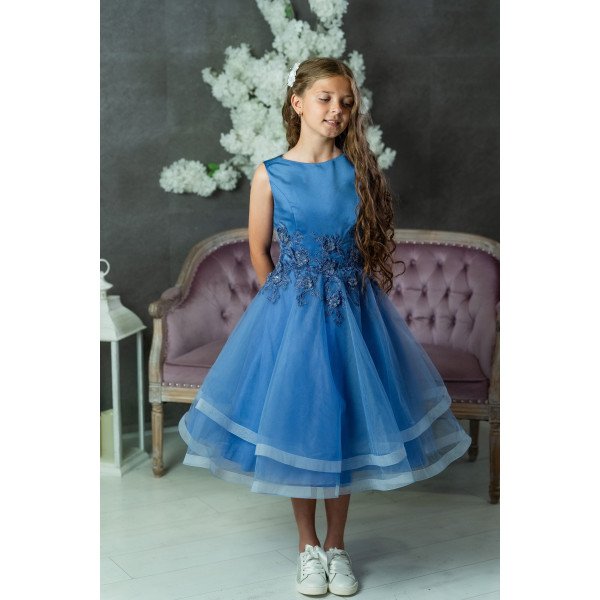 Cornflower Confirmation Dress Style Ko25316 Cornflower Confirmation Dress Style Ko25316