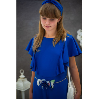 Blue Confirmation Jumpsuit Style 514147SM