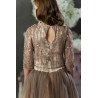 Beige/Pink 2 Piece Confirmation Set Style 2902