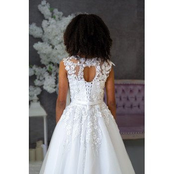 Handmade White First Holy Communion Dress Style PATTY MCH