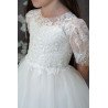 Handmade White First Holy Communion Dress Style MAUDE MCH