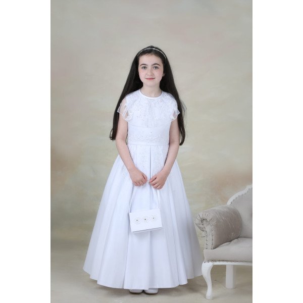 White First Holy Communion Dress Style IVY BIS White First Holy Communion Dress Style IVY BIS