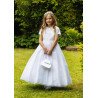 White First Holy Communion Dress Style POSY