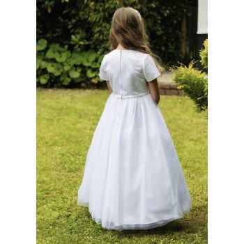 White First Holy Communion Dress Style POSY