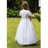 White First Holy Communion Dress Style POSY