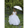 White First Holy Communion Dress Style 2209