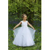 White First Holy Communion Dress Style 2209