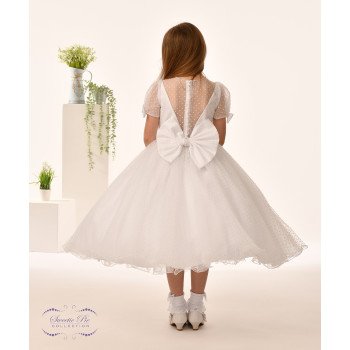 Sweetie Pie First Holy Communion White Dress Style 5006