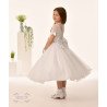 Sweetie Pie First Holy Communion White Dress Style 5006